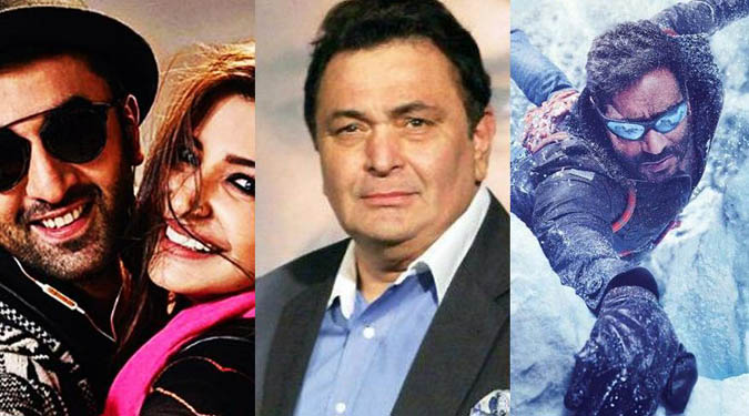 Rishi Kapoor heaps praise on Ae Dil Hai Mushkil, Shivaay, Pink Trailers