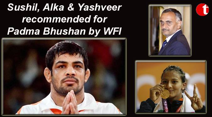 Sushil Kumar, two others nominated for Padma Bhushan