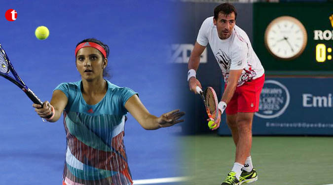 Sania, Ivan crash out of US Open mixed double