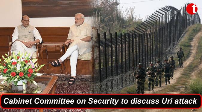 Cabinet Committee on Security to discuss Uri attack
