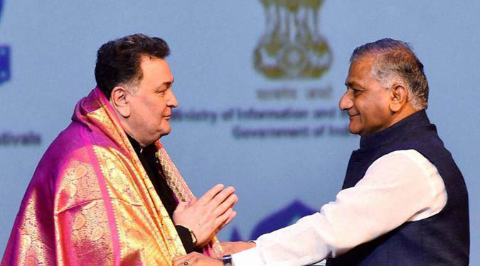 Rishi Kapoor honoured at 1st BRICS Film Festival