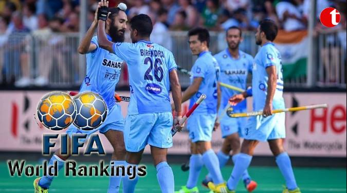 India gains 4th place in FIFA rankings
