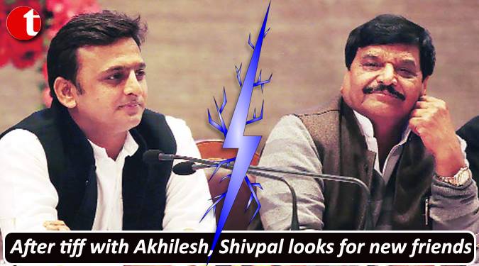 After tiff with Akhilesh, Shivpal looks for new friends