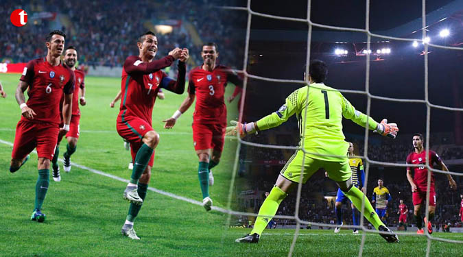 Ronaldo scores four goals as Portugal beat Andorra