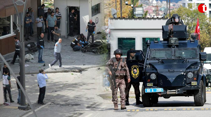 Two suspects blow themselves up during police operation in Ankara