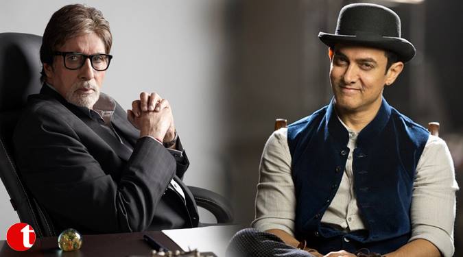 Aamir can be termed as 'great' actor, not me: Big B