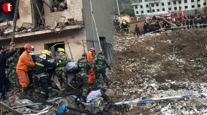 Fourteen killed, 147 injured in explosion in China