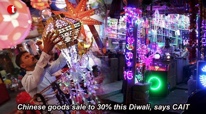 Chinese goods sale to 30% this Diwali, says CAIT