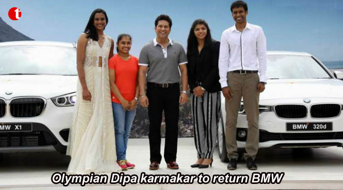 Olympian Dipa karmakar to return BMW
