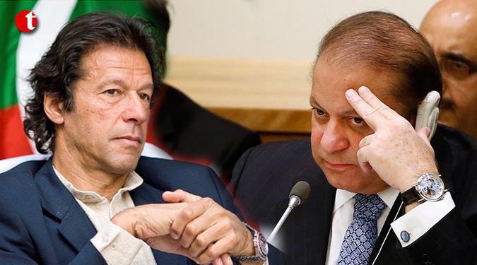 Nawaz Sharif a security risk for Pakistan: Imran Khan