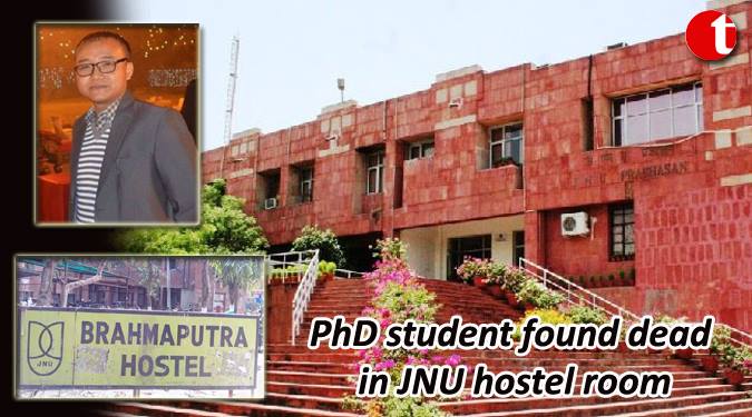 PHD student found dead in JNU hostel room