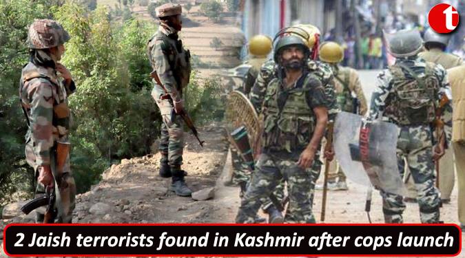 2 Jaish terrorists found in Kashmir after cops launch