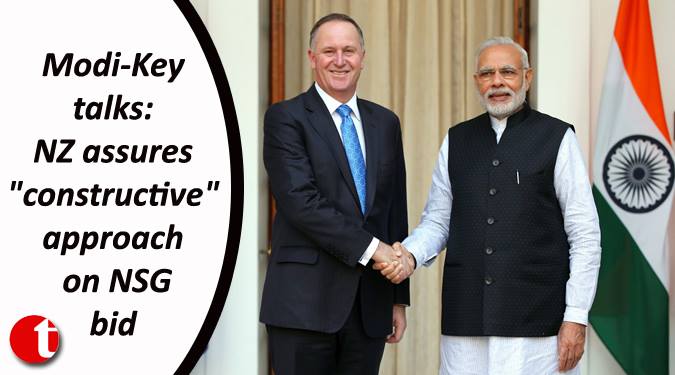 Modi Key talks: NZ assures “Constructive” approach on NSG bid