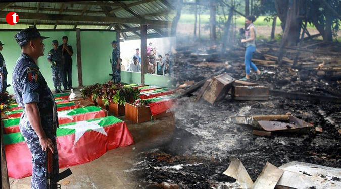 Twelve dead in clashes in Myanmar's restive Rakhine state