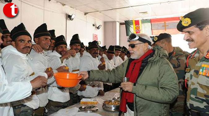 PM Modi will celebrate Diwali with ITBP