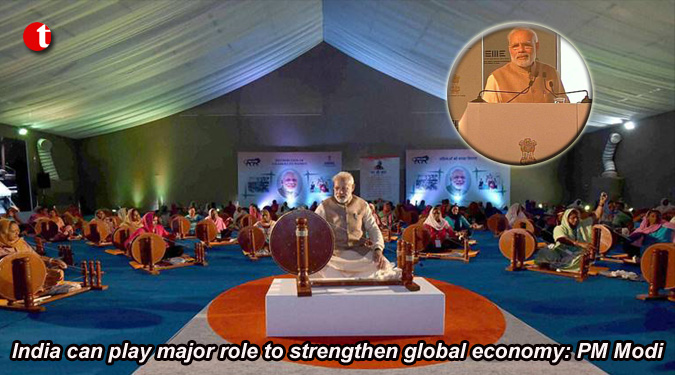 India can play major role to strengthen global economy: PM Modi