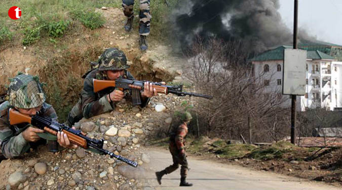 Encounter between security forces and militants underway in Pampore