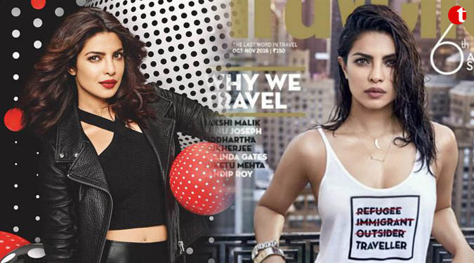 Priyanka's cover photo not about Privilege or Fashion, clarifies Magazine