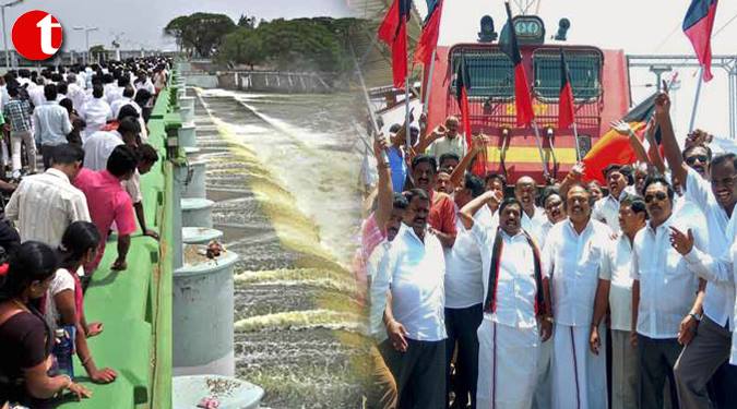 DMK stages ‘Rail Roko’ in Chennai over Cauvery issue