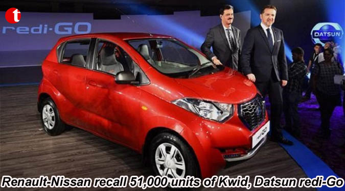 Renault-Nissan recall 51,000 units of Kwid, Datsun redi-Go