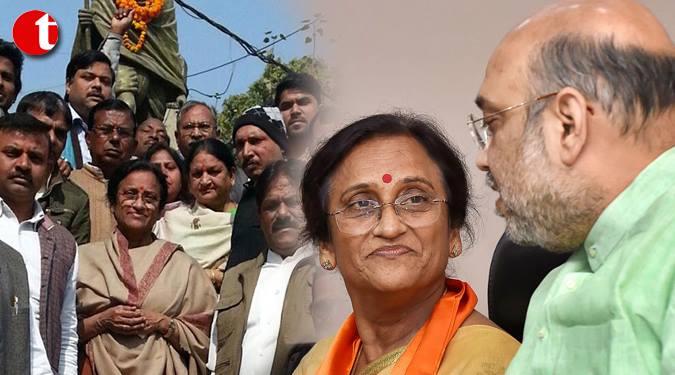 Rita Joshi’s close 17th Congress leaders joined BJP