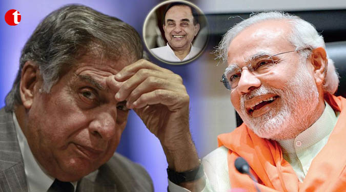 Swamy asks PM to form SIT to probe Tata Group