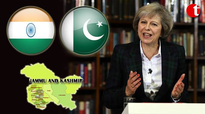 Kashmir a matter for India, Pak to sort out: British PM