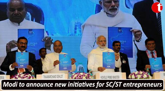 Modi to announce new initiatives for SC/ST entrepreneurs next week