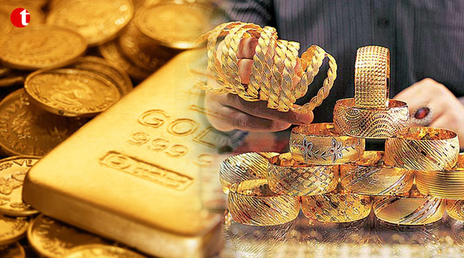 Gold glitters on jewellers' buying, positve global cues