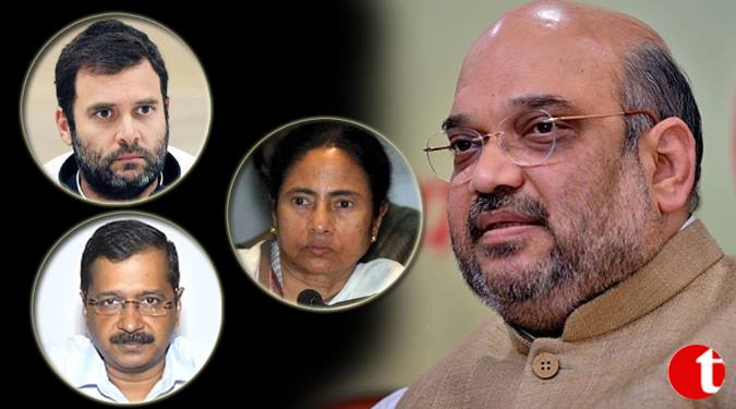 Rahul, Mamata & Kejriwal have lost shine on their faces: Amit Shah