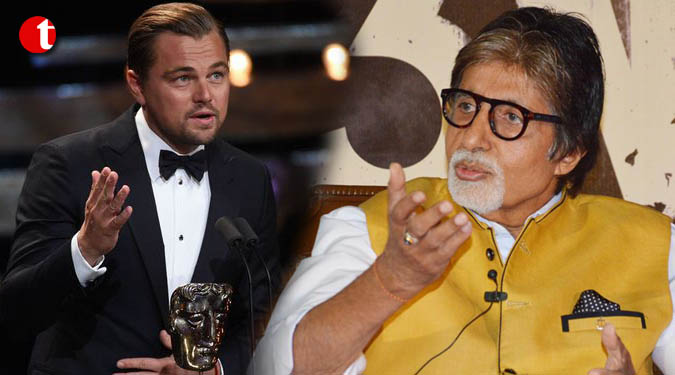 Big B wishes Hollywood star Leonardo Di Caprio on his birthday