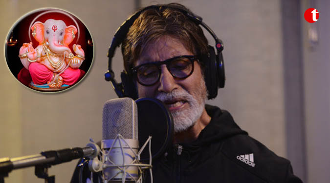 Amitabh Bachchan records Ganesh aarti for 'Sarkar 3'
