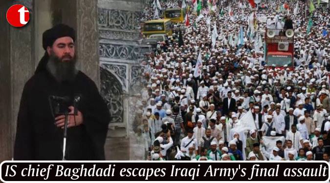 IS chief Baghdadi escapes Iraqi Army’s final assault