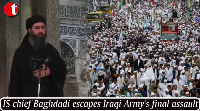 IS chief Baghdadi escapes Iraqi Army's final assault