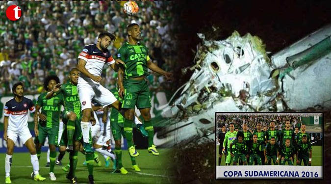 Plane carrying Brazilian football team crashes in Colombia