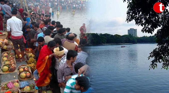 NGT allows Chhath Puja rituals in Rabindra Sarovar