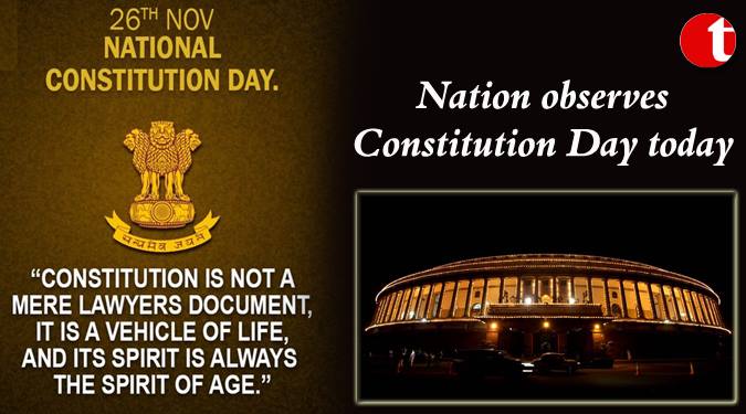 Nation observes Constitution Day today