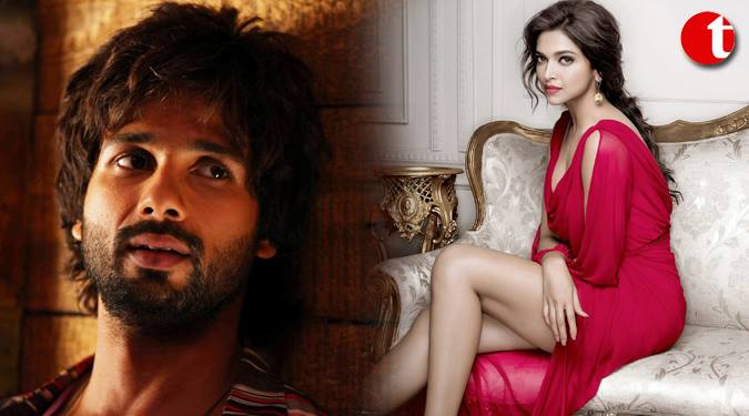 Shahid excited to work with Deepika in ‘Padmavati’