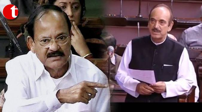 BJP sought the Congress apology over Gulam Nabi’s remark