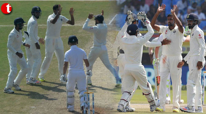 India beat England by 246 runs, go 1-0 up in 5-match series