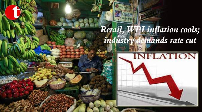 Retail, WPI inflation cools; industry demands rate cut