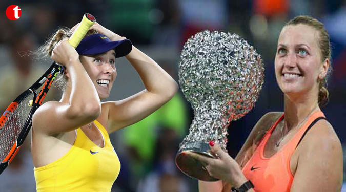 Kvitova beats Svitolina to win Zhuhai tennis title