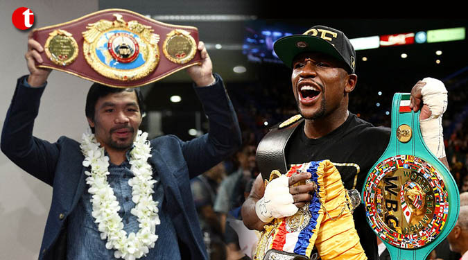 Pacquiao teases Mayweather rematch