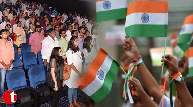 National Anthem must be played at theaters before movie begins