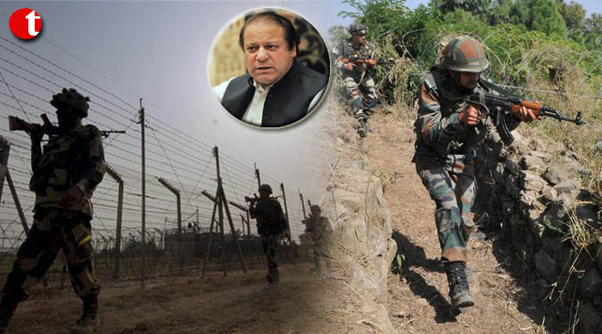 Sharif terms LoC firing by India as ‘naked aggression’