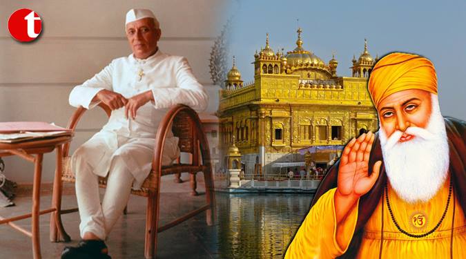 President & PM greets nation on birth anniversary of Guru Nanak dev and Nehru ji