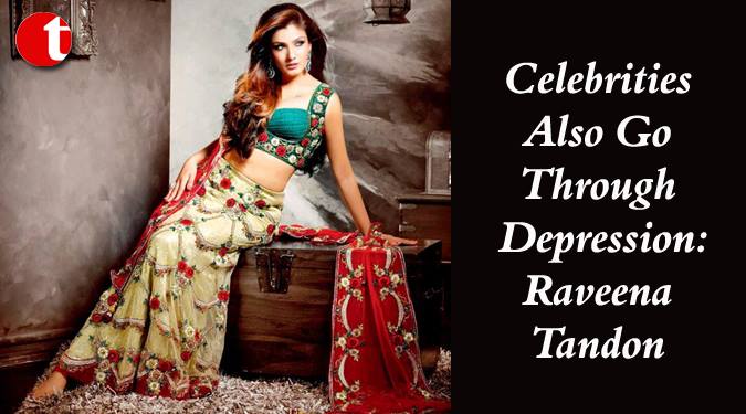 Celebrities Also Go through Depression: Raveena Tandon