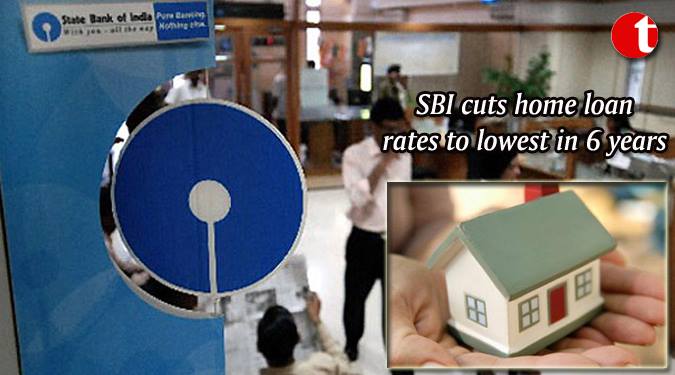 SBI cuts home loan rates to lowest in 6 years