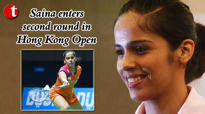 Saina enters second round in Hong Kong Open