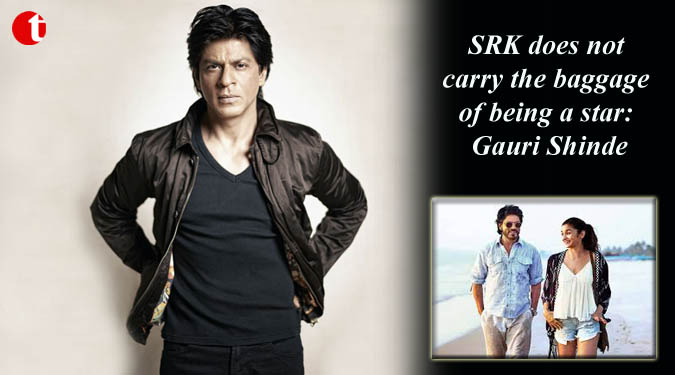 SRK does not carry the baggage of being a star: Gauri Shinde